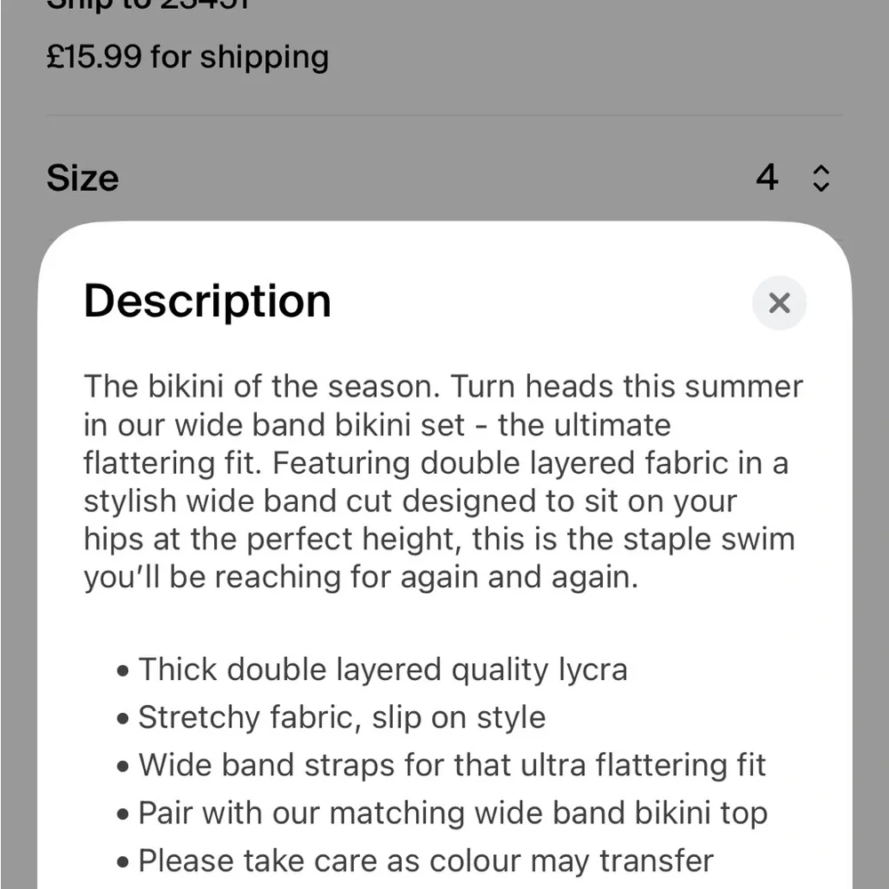 Brown and Black Animal Print Bikini with High-Cut Design - Picture 10 of 10